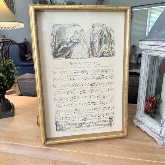 Vintage Framed Music Print - Picture 8 of 14